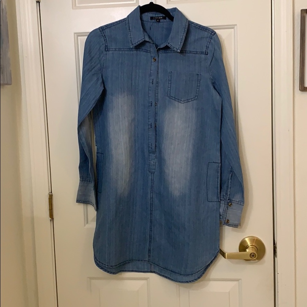 Blue jean dress